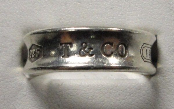1997 Tiffany Co Sterling 925 Ring Size 8 1 2 1997 Tiffany Co Sterling 925 Ring Size 8 1 2