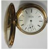 Image 3 : Elgin Hunting Case Pocket Watch with Chain Circa 1891 6 size ?jewel Runs,