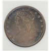 Image 2 : 1837 REEDED EDGE BUST HALF DOLLAR NGC MS64 BEAUTIFUL BLUES, GOLD, SUPER LUSTRE