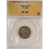 Image 1 : 1937-D 3 LEG BUFFALO NICKEL ANACS EF-40