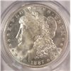 Image 2 : 1887/6 MORGAN DOLLAR PCGS MS-64
