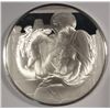Image 1 : STERLING SILVER MEDAL FROM THE GENIUS OF MICHAELANGELO COLLECTION