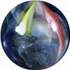 Image 2 : Marbles: Lot 4. Contemporary Handmade. 1-1/16". Mint 9.9