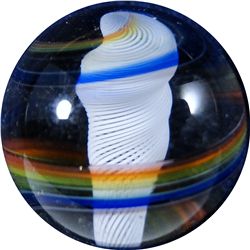 Marbles: Lot 6. Contemporary Handmade. Jody Fine. 7/8". Mint 9.9