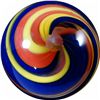 Image 4 : Marbles: Lot 8. Contemporary Handmade. Steve Maslach. 1-1/8". Mint 9.9