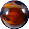 Image 3 : Marbles: Lot 9. Akro Agate Company. Slag. 1-3/16". Mint- 9.0.