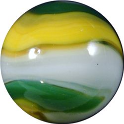 Marbles: Lot 10. Akro Agate Company. Popeye Corkscrew. 5/8 . Mint 9.8