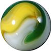 Image 4 : Marbles: Lot 10. Akro Agate Company. Popeye Corkscrew. 5/8". Mint 9.8