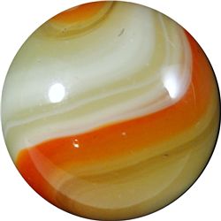Marbles: Lot 12. Akro Agate Company. Orangeade. 15/16". NM+ 8.9.