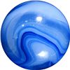 Image 4 : Marbles: Lot 17. Alley Agate. Metallic Swirl. 19/32". Mint 9.9