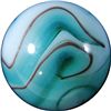Image 3 : Marbles: Lot 22. Alley Agate. Swirl. 19/32". Mint 9.9