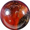 Image 2 : Marbles: Lot 30. Akro Agate Company. "Oxblood" Experimental. 23/32". Mint 9.7.