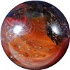 Image 4 : Marbles: Lot 30. Akro Agate Company. "Oxblood" Experimental. 23/32". Mint 9.7.