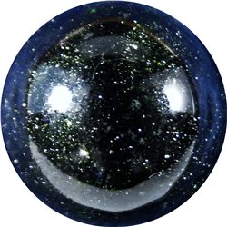 Marbles: Lot 37. Master Glass Company. Aventurine Opaque. 19/32". Mint (9.7).