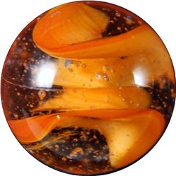 Marbles: Lot 49. Akro Agate Company. Corkscrew. 5/8". Mint 9.8.