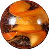 Image 1 : Marbles: Lot 49. Akro Agate Company. Corkscrew. 5/8". Mint 9.8.