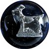 Image 1 : Marbles: Lot 52. Sulphide. Billy Goat. 1-13/16". Polished.