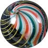 Image 3 : Marbles: Lot 65. Swirl. Solid Core. 17/32". Polished.