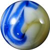 Image 2 : Marble: Lot 74. Alley Companies. Swirl. 9/16". Mint 9.9.