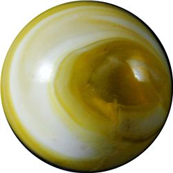 Marble: Lot 105. Christensen Agate. Slag. 5/8". Mint- 9.1.