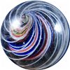 Image 3 : Marbles: Lot 110. Swirl. Divided Core. 1-13/16". NM 8.5.