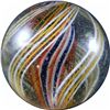 Image 1 : Marbles: Lot 112. Swirl. Divided Core. 2-1/4". NM- 8.2.