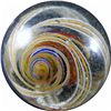 Image 3 : Marbles: Lot 112. Swirl. Divided Core. 2-1/4". NM- 8.2.