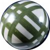 Image 2 : Marbles: Lot 118. Contemporary Handmade. Carpet Ball. 1-3/4". Mint 9.9.