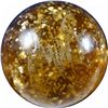 Image 3 : Marbles: Lot 122. Mica. Yellow. Single Pontil. 1-3/16". Mint 9.7.