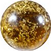 Image 4 : Marbles: Lot 122. Mica. Yellow. Single Pontil. 1-3/16". Mint 9.7.