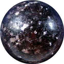 Marbles: Lot 135. Amethyst Mica. 23/32". NM 8.6.