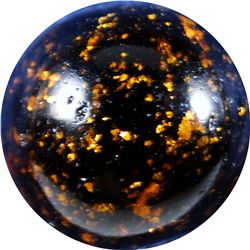 Marbles: Lot 136. Rust Mica. 21/32". Mint 9.8.