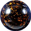 Image 2 : Marbles: Lot 136. Rust Mica. 21/32". Mint 9.8.