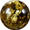 Image 2 : Marbles: Lot 139. Yellow Mica. 23/32". Mint- 9.2.