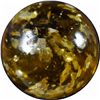 Image 3 : Marbles: Lot 139. Yellow Mica. 23/32". Mint- 9.2.