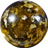 Image 4 : Marbles: Lot 139. Yellow Mica. 23/32". Mint- 9.2.