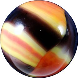Marble: Lot 143. Marble King. Rainbow. Bengal Tiger. 31/32". Mint 9.8.