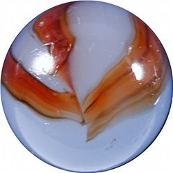 Marbles: Lot 146. Akro Agate Company. Experimental. 1-3/16 . Mint 9.6.