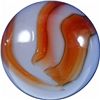 Image 2 : Marbles: Lot 146. Akro Agate Company. Experimental. 1-3/16". Mint 9.6.