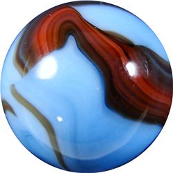 Marbles: Lot 148. Christensen Agate. Swirl. 19/32". Mint 9.9.