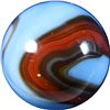 Image 2 : Marbles: Lot 148. Christensen Agate. Swirl. 19/32". Mint 9.9.