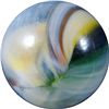 Image 3 : Marbles: Lot 158. Akro Agate Company. Sparkler. 5/8". Mint 9.7.