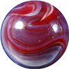 Image 1 : Marbles: Lot 162. Akro Agate Company. Cornelian. 25/32". Mint 9.9.