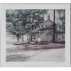 William Chambers Signed AP House Art Print Home