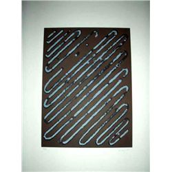 Ed Moses Signed LE Art Print Cargot Trac