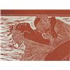 Image 2 : Jack Woodcut Art Print Proof Japanese Erotic Figures