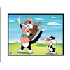 Image 1 : Number One Golfer Giclee Original Looney Tunes