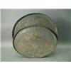 Image 1 : Two large Indian copper trays with ornate embossed all over decoration