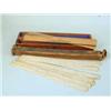 Image 1 : A set of eight ivory rules by Adie