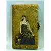 Image 1 : A Victorian photograph album with a hand coloured painted cover